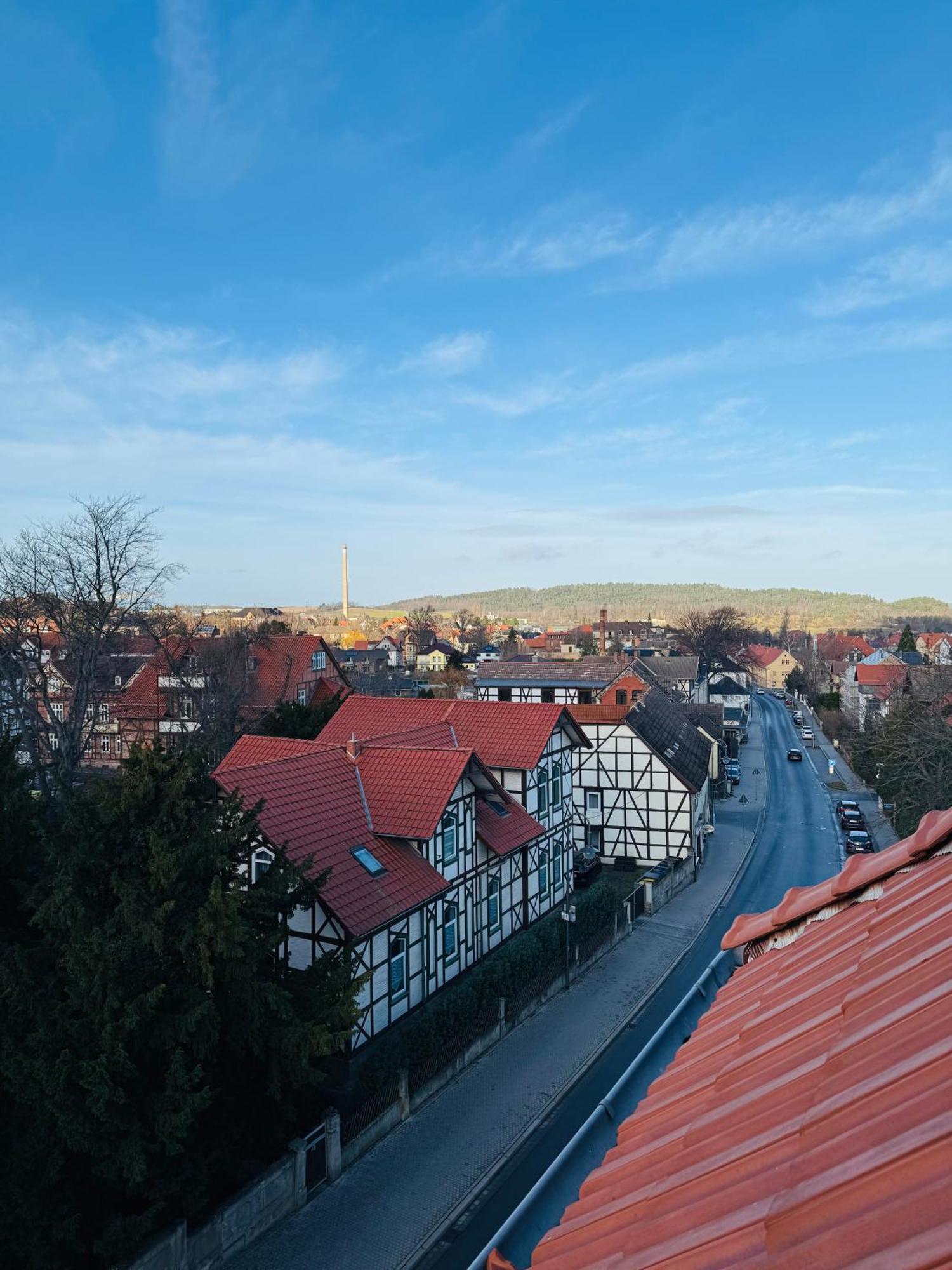 Magische Auszeit Im Harz Mit Schlossblick Apartment Blankenburg  Exterior photo